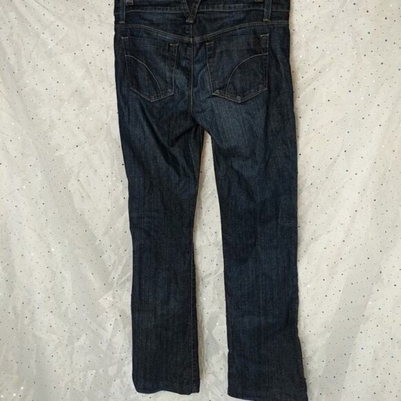 JOE'S JEANS HONEY Marissa Dark Rinse 28 Waist Mid-Rise Casual - Picture 2 of 8